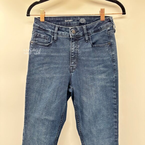 Old Navy High-Rise Rockstar Super Skinny Jeans Size 4 - Picture 2 of 6